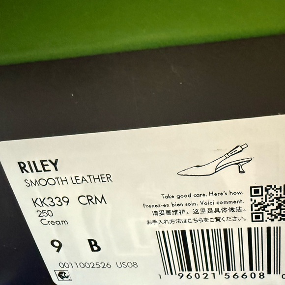 Kate Spade New York Riley Cream Slingback Heels - Picture 11 of 11